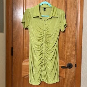 Wild Fable Button-Down Mini Dress EUC